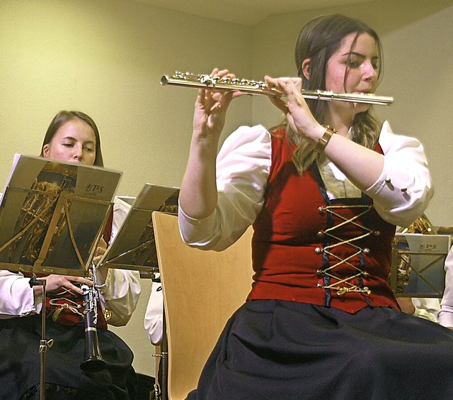 Hotzenwlder Frauenpower  aus Strittma...glichen, zum Groove fhigen Formation.  | Foto: Karin Stckl-Steinebrunner