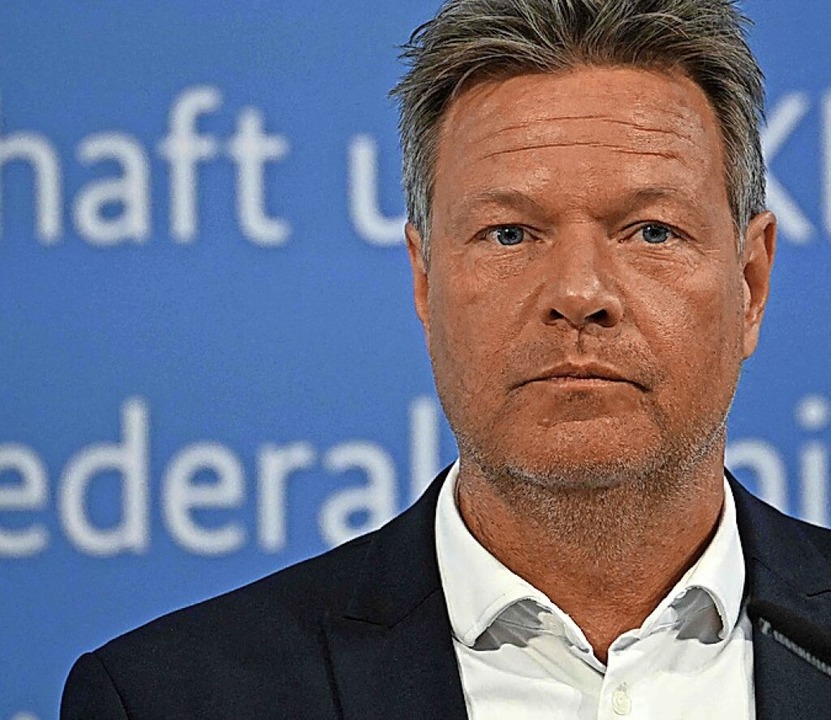 Gesicht der Krise der Grnen: Wirtschaftsminister  Robert Habeck  | Foto: TOBIAS SCHWARZ (AFP)