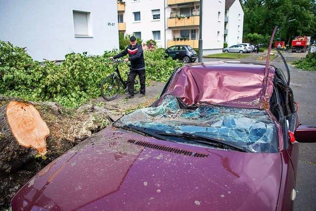 Unwetterschäden in Baden-Württemberg sind stark gesunken