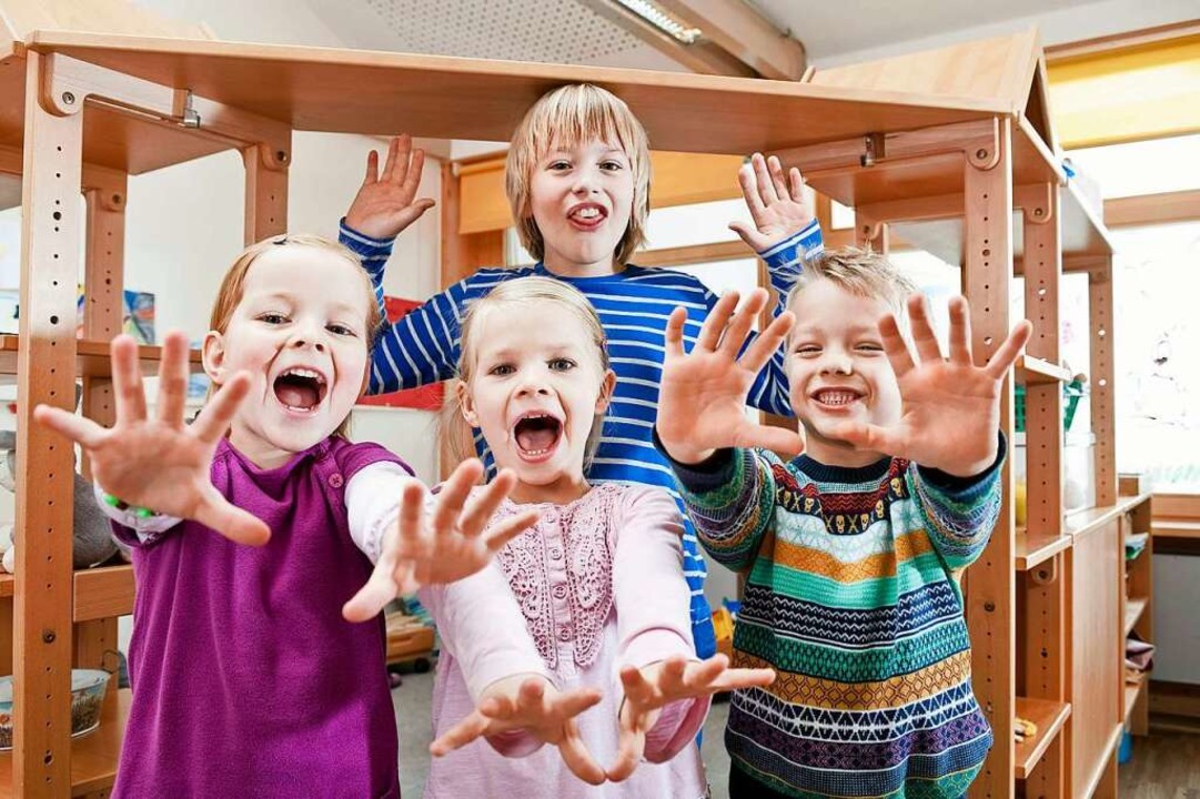 Es gibt sie: glückliche Kinder in Deutschland.  | Foto: imago stock&people, via www.imago-images.de