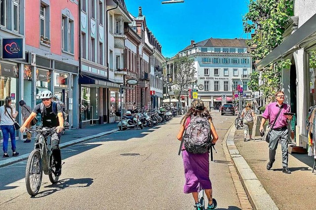 Die Untere Wallbrunnstrae soll sich m...en der Brgerinnen und Brger gefragt.  | Foto: Barbara Ruda