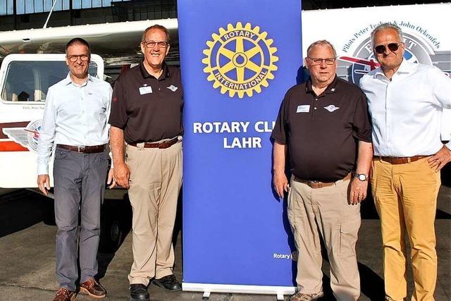 Die Rotarier aus Lahr und Freiburg setzen sich gegen Kinderlähmung ein