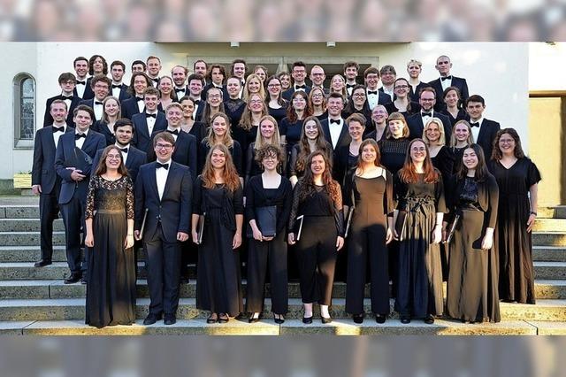 Das Landesjugendchor Baden-Württemberg singt in Müllheim über eine Liebesgeschichte