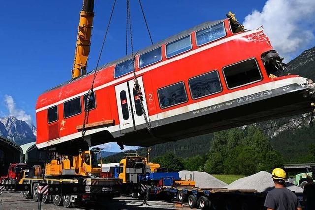 Betonschwellen waren wohl Ursache für Zugunglück bei Garmisch-Partenkirchen