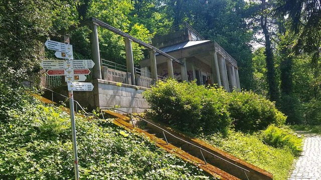 Das &#8222;Tusculum&#8220; auf dem Schlossberg  | Foto: Stadt Freiburg/Toni Klein