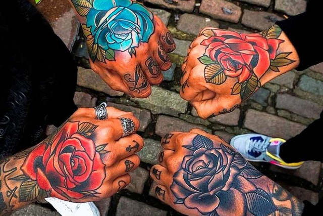 30 verschiedene Tattoo-Knstler sind in Merzhausen anzutreffen.  | Foto: Tattooeventbooking