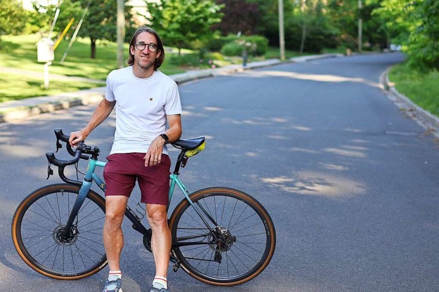 Stefan Gissler lebt seit Ende 2014 in ...st er gerne mit dem Rennrad unterwegs.  | Foto: Privat