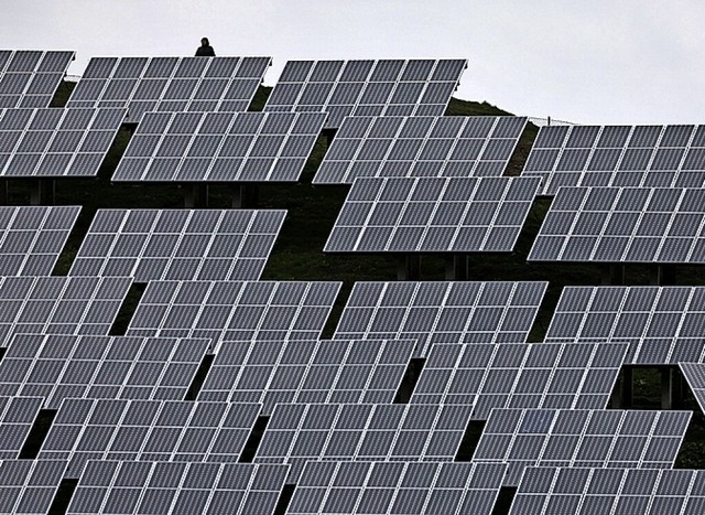 Solarzellen  | Foto: Karl-Josef Hildenbrand (dpa)