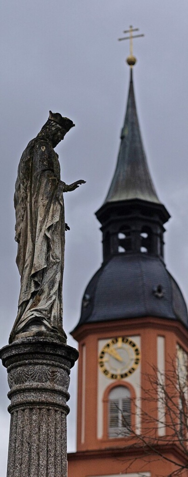 Der Kirchturm von St. Margarethen in Waldkirch  | Foto: Patrik Mller