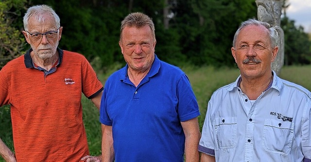 Roland Baumgartner, Julius Langer und Jrgen Stadelberger (von links)  | Foto: Julia Becker