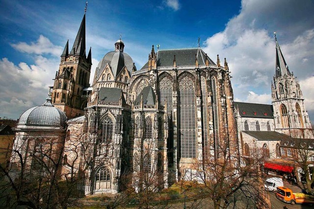 Der Kaiserdom in Aachen ist Teil des Unesco-Weltkulturerbes.  | Foto: Verwendung weltweit, usage worldwide