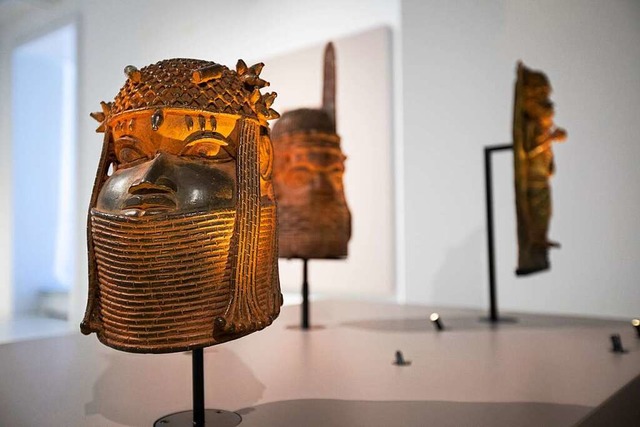 Benin-Bronzen in der aktuellen Ausstel...2;Memory&#8220; im Museum der Kulturen  | Foto: Omar Lemke