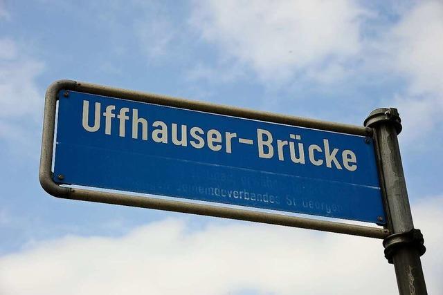 Arbeiten am Kreisverkehr in Freiburg-St. Georgen gehen in die nchste Runde