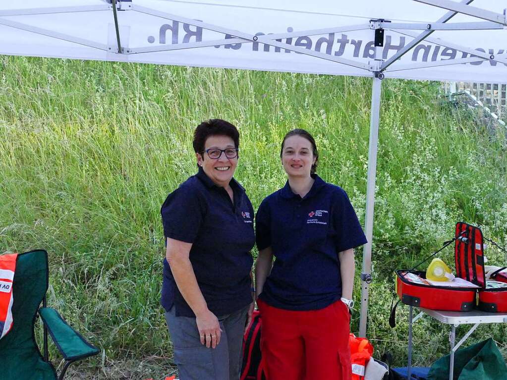 Der neunte grenzberschreitende Freundschaftslauf der Gemeinden Hartheim und Fessenheim zog am Samstag 350 Luferinnen und Lufer an. Eine Rekordzahl, sagte Hartheims Brgermeister Stefan Ostermaier.