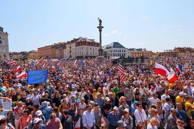 Polens Opposition geht auf die Straße