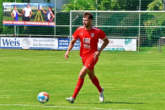 Moritz Walther traf zum zwischenzeitlichen 2:0.  | Foto: Daniel Thoma