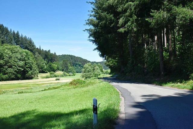 Im Tennenbacher Tal verzgert sich der Ausbau der Kreisstrae weiter