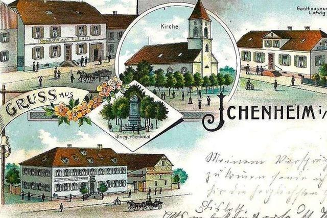 Fotos: Alte Ansichtskarten zeigen den Neurieder Ortsteil Ichenheim