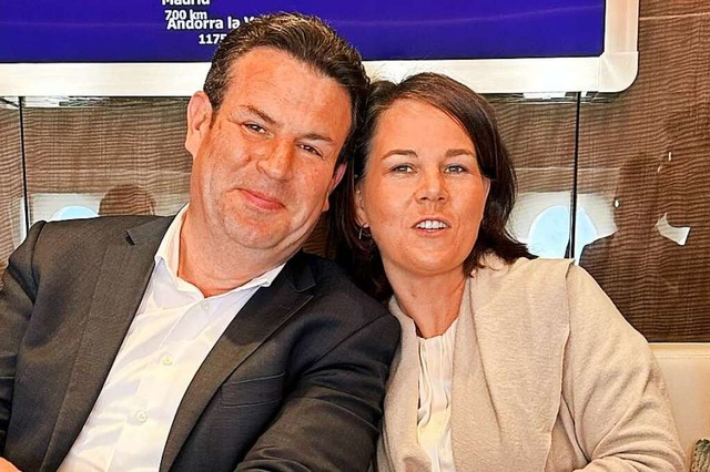 Hubertus Heil und Annalena Baerbock  | Foto: Jrg Blank (dpa)