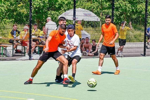 Viel Spa beim Street-Soccer-Turnier in Lahr