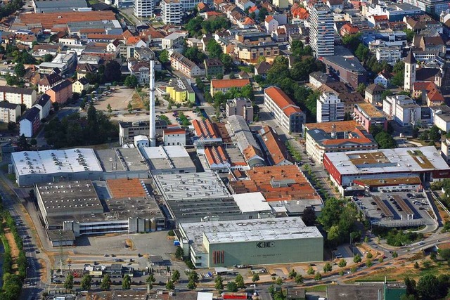 Die Duale Hochschule Lrrach, die derz...mehr Platz &#8211; mglichst stadtnah.  | Foto: Erich Meyer