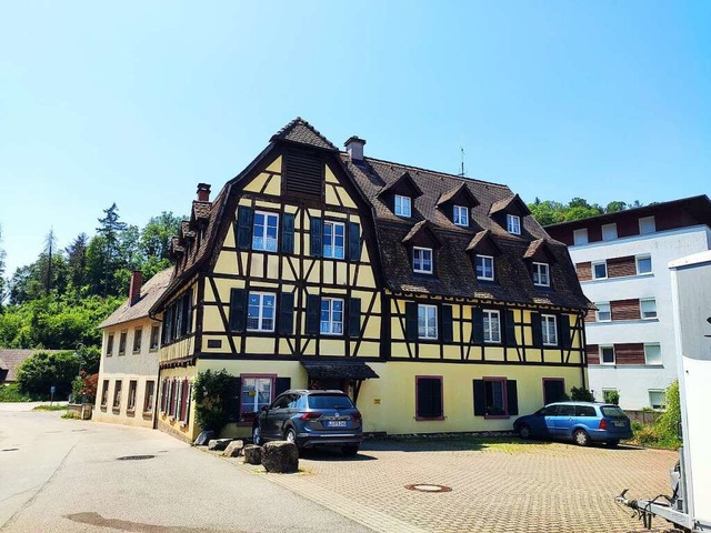 Das Geburtshaus von Johann August Sutter steht im Kanderner Papierweg.  | Foto: Silke Hartenstein