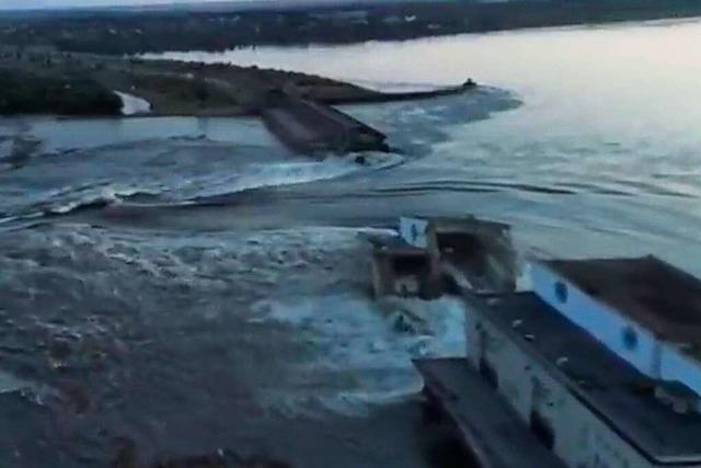Staudamm-Sprengung in der Ukraine ist eine Eskalation, die nicht überrascht
