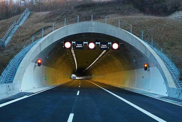 Drei Tunnel im Kreis Lrrach werden Mitte Juni gesperrt