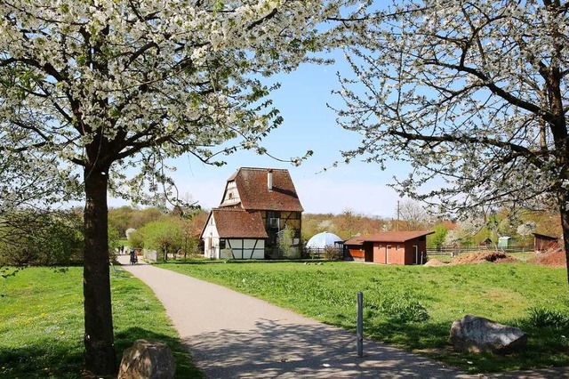 Auch der Dreilndergarten in Weil am R...ipp im neuen Verzeichnis der WWT Weil.  | Foto: Oliver Welti