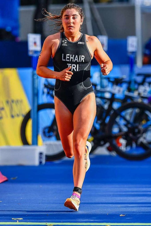 Duathlon statt Triathlon: Die gebrtig...m kurzfristig modifizierten EM-Format.  | Foto: IMAGO/Eibner Pressefoto / Heike Feiner