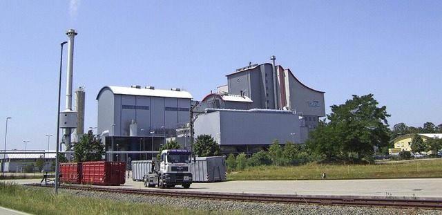 Die Mllverbrennungsanlage Trea im Gew...fr Wrmenetze genutzt werden knnte.   | Foto: Susanne Mller