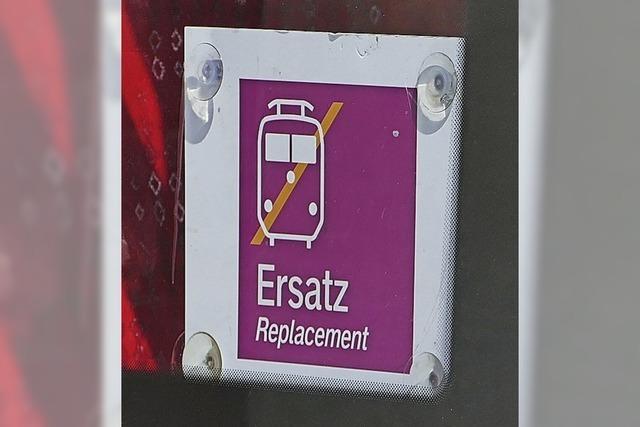Zwischen Freiburg und Elzach teilweise Ersatzbusse