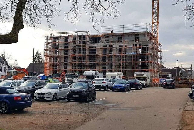 Blick vom Parkplatz des Stadtparks aus (aufgenommen im Februar 2023)  | Foto: Christian Kramberg