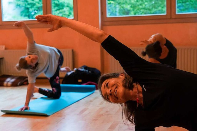 Die Teilnehmer der Yoga-Gruppe  werden vorerst im im Theophil-Lamy-Haus  ben.   | Foto: Herbert Weniger