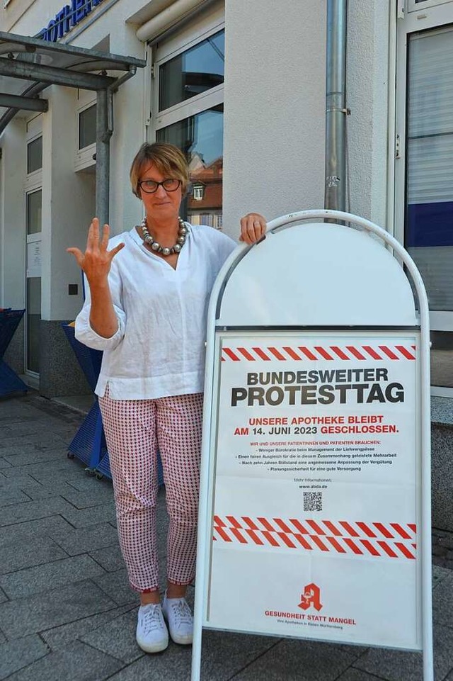 &#8222;Sagt mal Stopp!&#8220; Friederi...m bundesweiten Protesttag am 14. Juni.  | Foto: Ulrike Strter