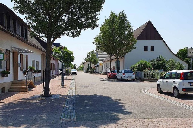 Die lstrae in Neuenburg &#8211; auch...rkraumbewirtschaftungskonzepts gelten.  | Foto: Hannes Selz