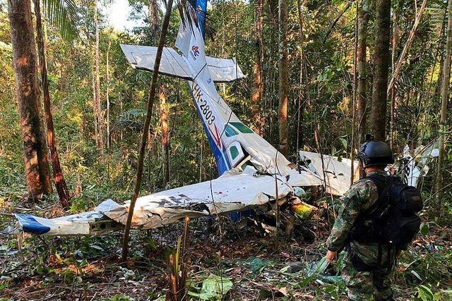Kinder 40 Tage nach Flugzeugabsturz im Dschungel gerettet
