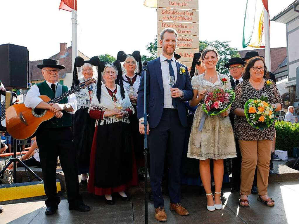 Von Freitag bis Montag wird sich in Ihringen zugeprostet.