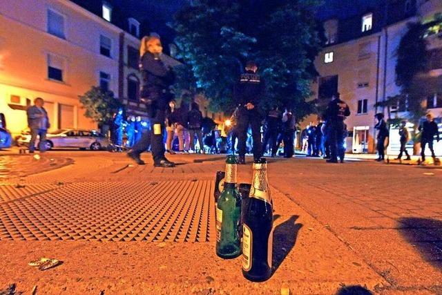 Anwohner beschweren sich über Partylärm auf dem Lederleplatz in Freiburg