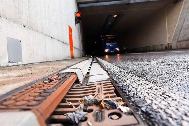 Tunnel der Zollfreien Straße zwischen Lörrach und Weil wird drei Tage gesperrt