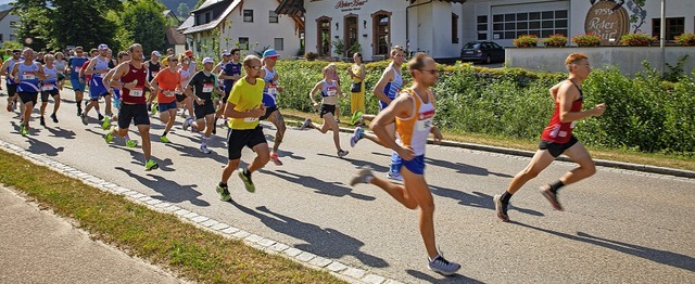 Im vergangenen Jahr gingen trotz Hitze 177 Teilnehmer an den Start.   | Foto: Hubert Gemmert