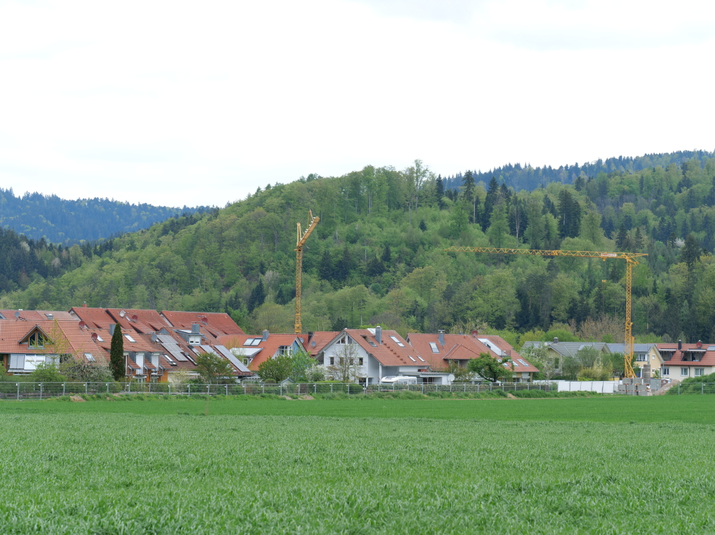 Der Baufortschritt Ende Mai 2023