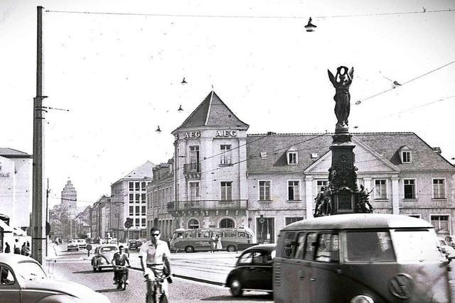 Altes Foto zeigt, wie die Gegend am heutigen Europaplatz um 1960 aussah