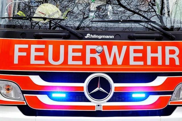 Defektes Kabel hat wohl Wohnung in Freiburg-Haslach in Brand gesetzt