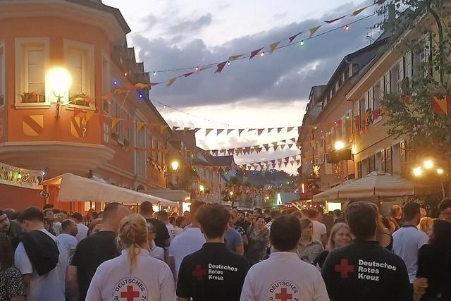 Ihringer Weinfest geht friedlich weiter