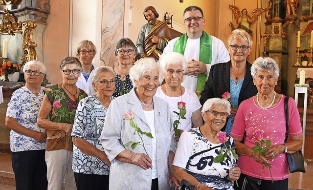 Die Zubbelwieber gibt es seit 40 Jahre...wurde in einem Gottesdienst gefeiert.   | Foto: Ulrike Hiller