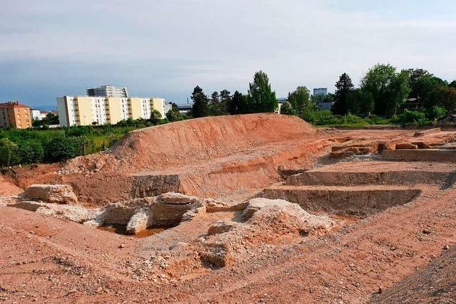berbleibsel der Hninger Vauban-Festung sind freigelegt worden