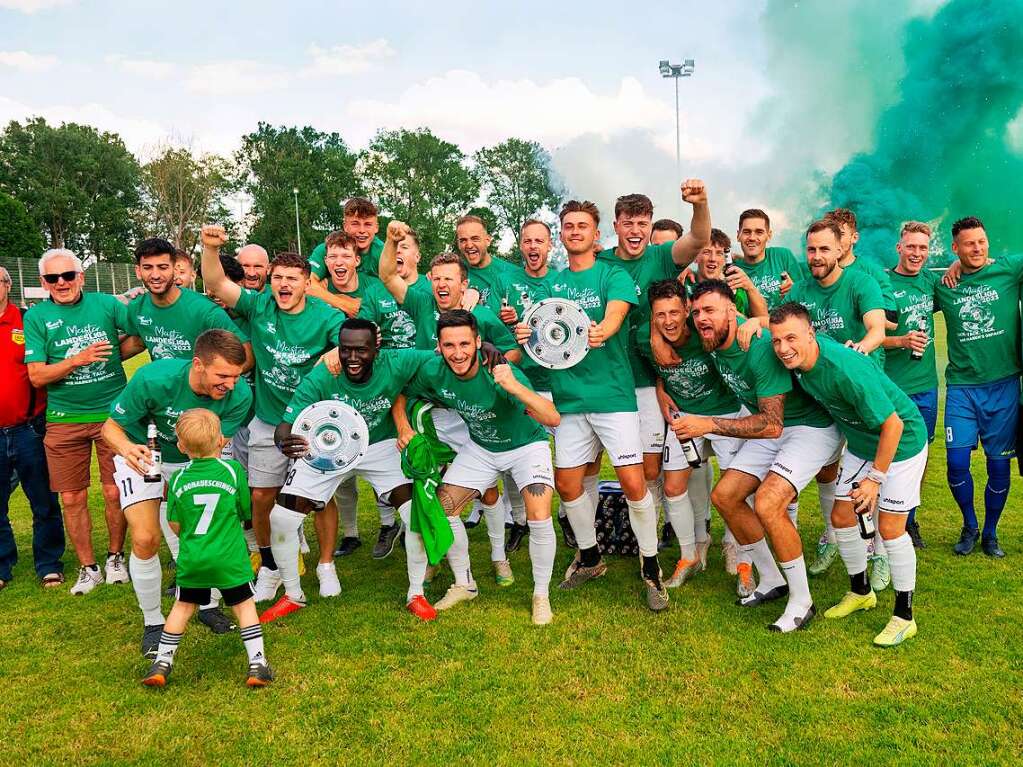 Landesliga III:  Die DJK Donaueschingen kehrt nach einem Jahr in der Landesliga III wieder in die Verbandsliga Sdbaden zurck. Die Meisterschaft machten die Schwarzwlder am letzten Spieltag klar.