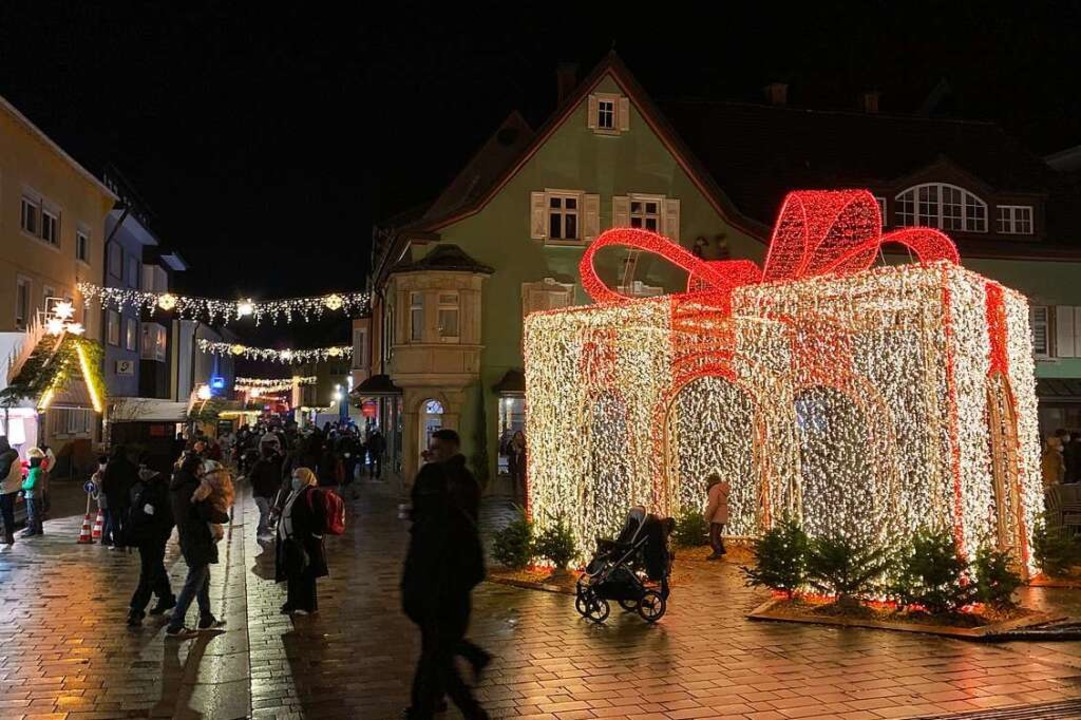 In Offenburg trägt die Stadt die Kosten für die Beleuchtung.  | Foto: Helmut Seller