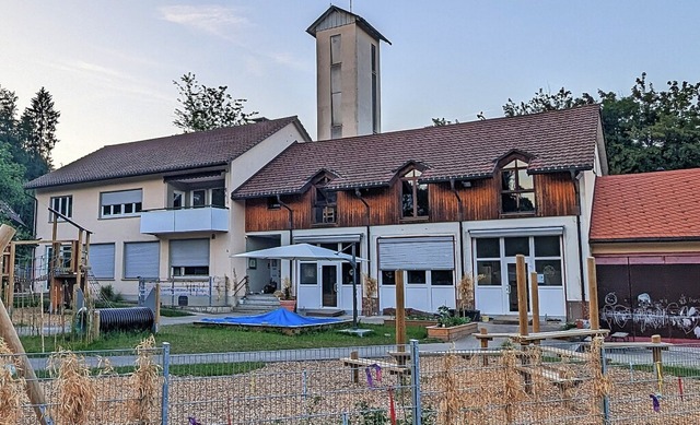 Der Kindergarten Eulennest soll zuknftig noch erweitert werden.   | Foto: Julia Becker